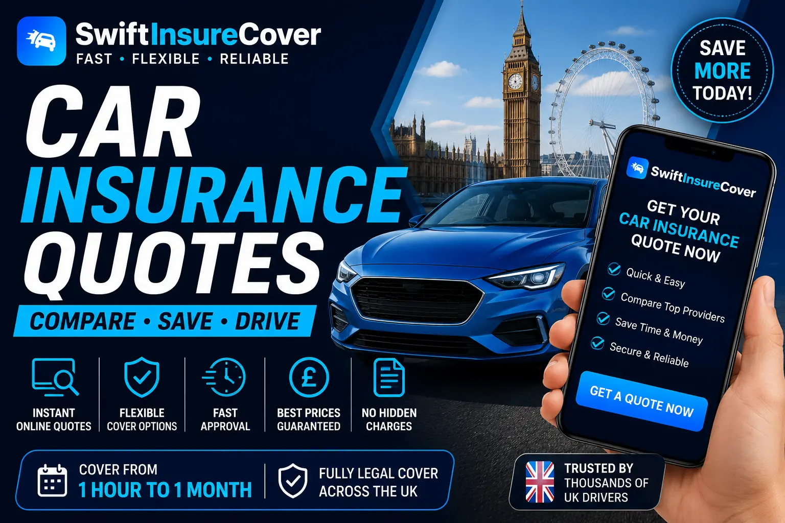 Car Insurance Quotes That Help UK Drivers Save More